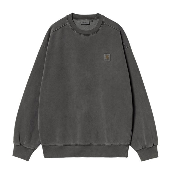 Carhartt Vsita Sweatshirt Graphite Garment Dyed - Streetart.fr