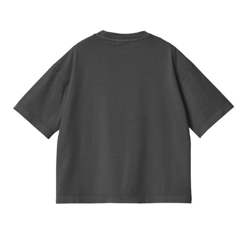 Carhartt W' Nelson T - Shirt Charcoal - Garment Dyed - Streetart.fr