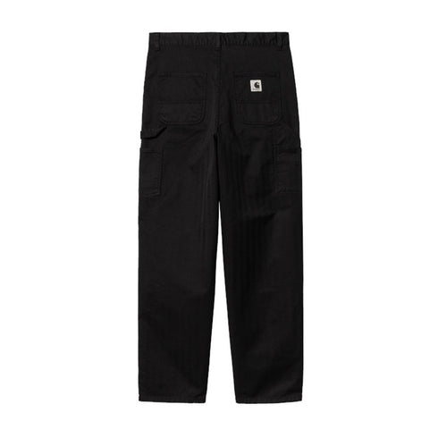Carhartt W' Norris Single Knee Pant - Black Garment Dyed - Streetart.fr