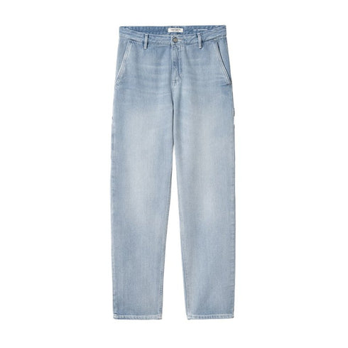 Carhartt W' Pierce Pant - Blue Light Stone Washed - Streetart.fr