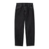 Carhartt WIP Aaron Pant - Black Stone Washed - Streetart.fr