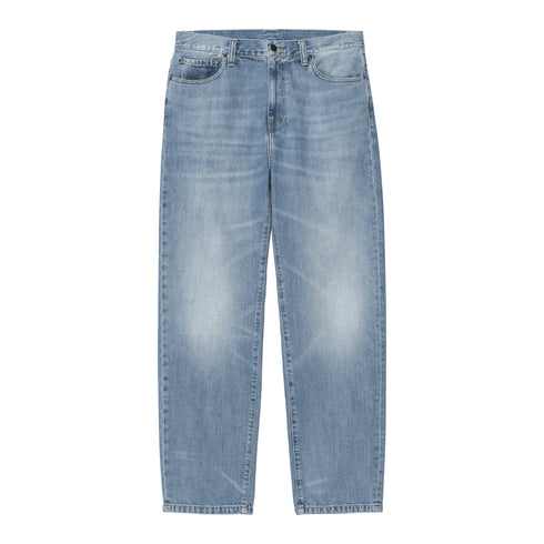 Carhartt WIP Aaron Pant - Blue Burst Washed - Streetart.fr