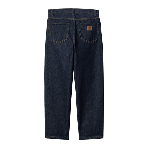 Carhartt WIP Aaron Pant - Blue Rinsed - Streetart.fr