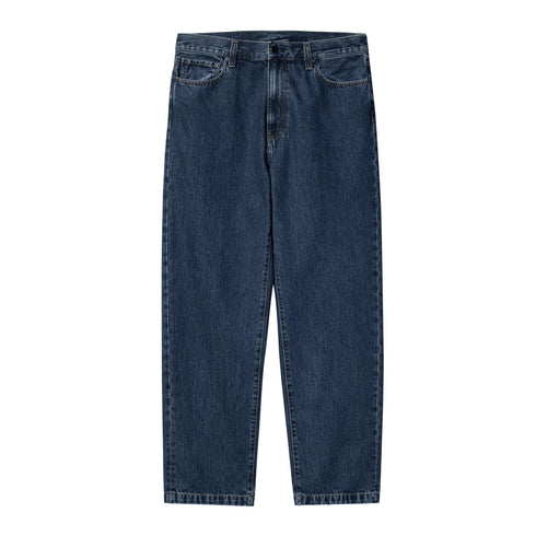 Carhartt WIP Aaron Pant - Blue Stone Washed - Streetart.fr