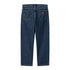 Carhartt WIP Aaron Pant - Blue Stone Washed - Streetart.fr
