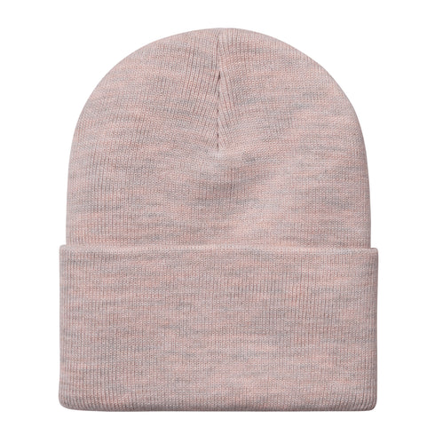 Carhartt WIP Acrylic Watch Hat Beanie - Glassy Pink Heather - Streetart.fr