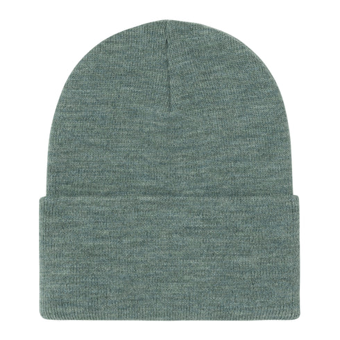 Carhartt WIP Acrylic Watch Hat Beanie - Silver Pine Heather - Streetart.fr
