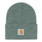Carhartt WIP Acrylic Watch Hat Beanie - Silver Pine Heather - Streetart.fr