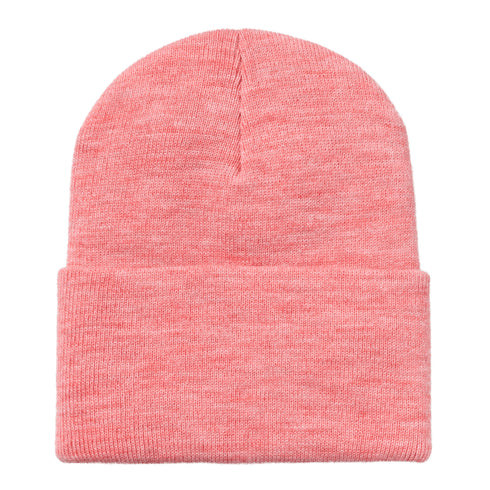 Carhartt WIP Acrylic Watch Hat Dusty Rose Heather - Streetart.fr
