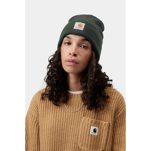 Carhartt WIP Acrylic Watch Hat - Raven - Streetart.fr
