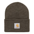 Carhartt WIP Acrylic Watch Hat - Shungite Heather - Streetart.fr