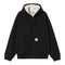 Carhartt WIP Active Sweat Jacket - Black Stone Wash - Streetart.fr