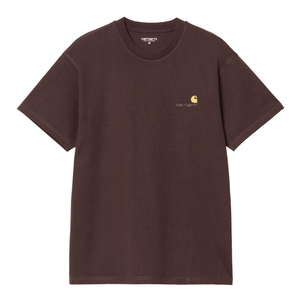 Carhartt WIP American Script - Palisander — t-shirt