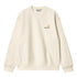 Carhartt Wip American Script Sweatshirt - Natural - Streetart.fr