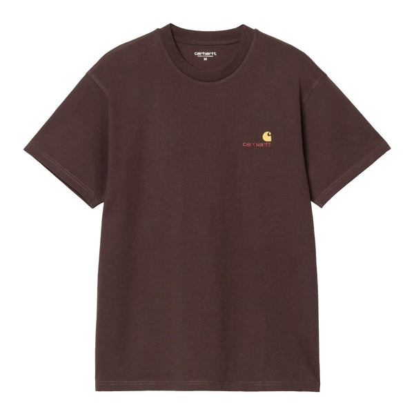 Carhartt Wip American Script T-shirt - Palisander - Streetart.fr