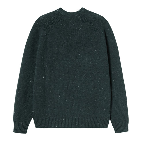 Carhartt WIP Angilistic Sweater - Speckled Deep Lagoon - Streetart.fr