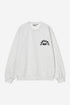 Carhartt Wip Arch Script Sweat - Ash Heather / Dark Navy Stone Washed - I037266_11T_06