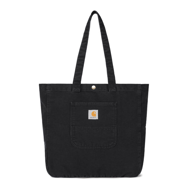 Carhartt WIP Bayfiled Tote Bag - Black Stone Canvas - Streetart.fr