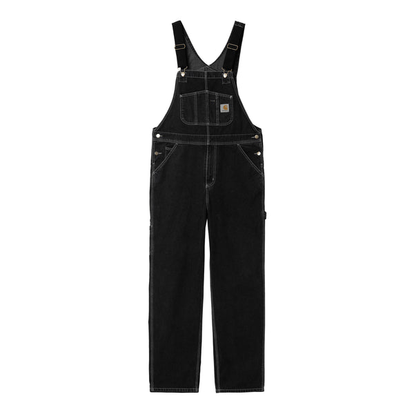 Carhartt WIP Bib Overall Black Stone Washed — salopette