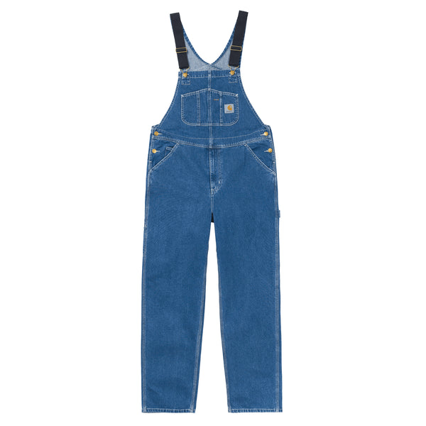 Carhartt WIP Bib Overall Blue Stone Washed — salopette