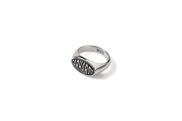 Carhartt Wip Big Time Ring Sterling Silver - Streetart.fr