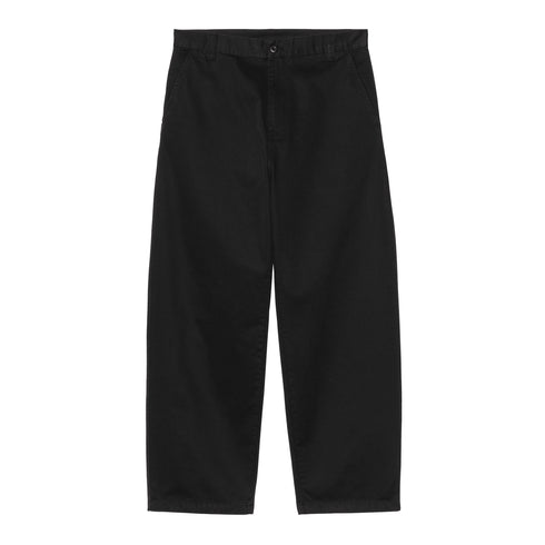 Carhartt WIP Brady Pant - Black Stone Washed - Streetart.fr