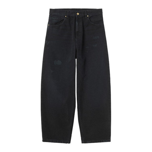Carhartt Wip Brandon Pant - Black Grind Wash - Streetart.fr