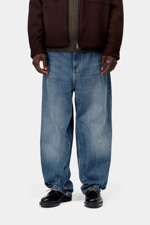 Carhartt Wip Brandon Pant - Blue Marble Used Wash - I035893_01_7X