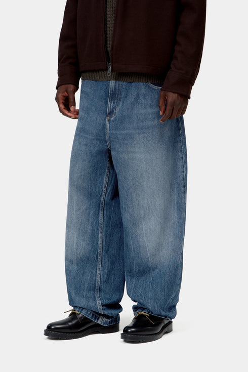 Carhartt Wip Brandon Pant - Blue Marble Used Wash - I035893_01_7X
