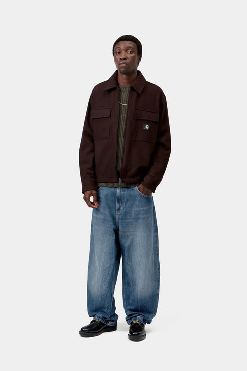 Carhartt Wip Brandon Pant - Blue Marble Used Wash - I035893_01_7X