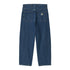 Carhartt WIP Brandon Pant Blue Stone Washed - Streetart.fr