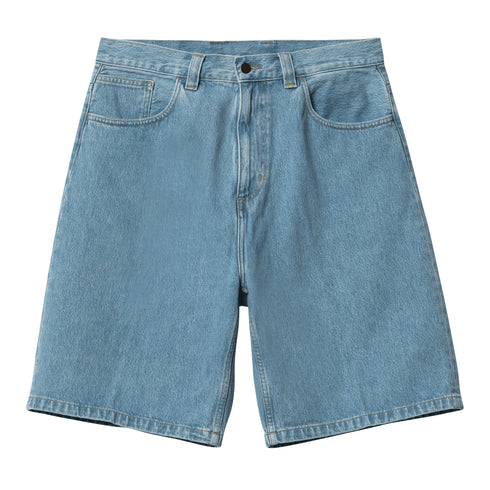 Carhartt WIP Brandon Short - Blue Stone Bleached - Streetart.fr