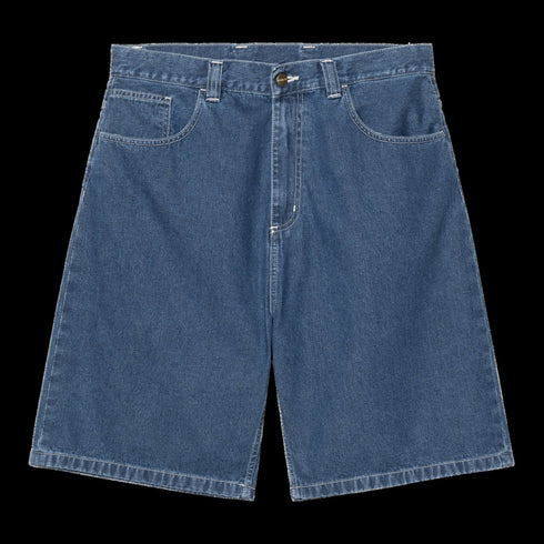 Carhartt Wip Brandon Short - Blue Stone Washed - Streetart.fr