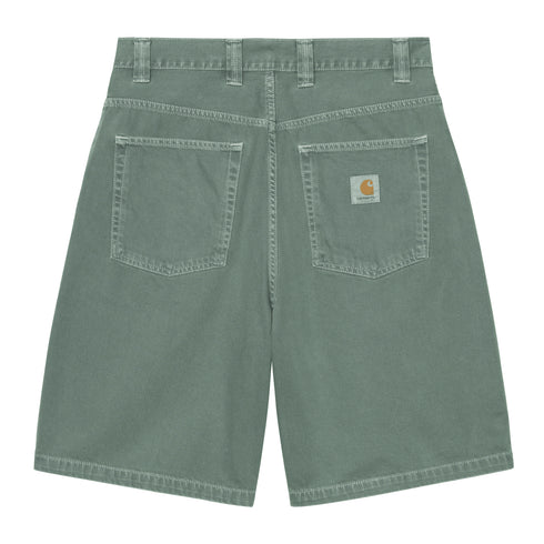 Carhartt WIP Brandon Short - Velvet Green Stone Dyed - Streetart.fr
