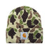 Carhartt WIP Camo Duck Beanie - Camo Duck Jacquard Green - Streetart.fr