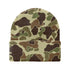 Carhartt WIP Camo Duck Beanie - Camo Duck Jacquard Green - Streetart.fr
