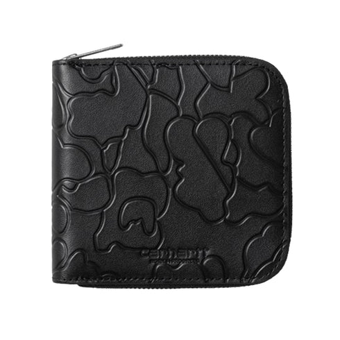 Carhartt Wip Camo Duck Wallet - Black / Black - Streetart.fr