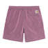 Carhartt WIP Canby Swim Trunks - Gentle Purple / White - Streetart.fr