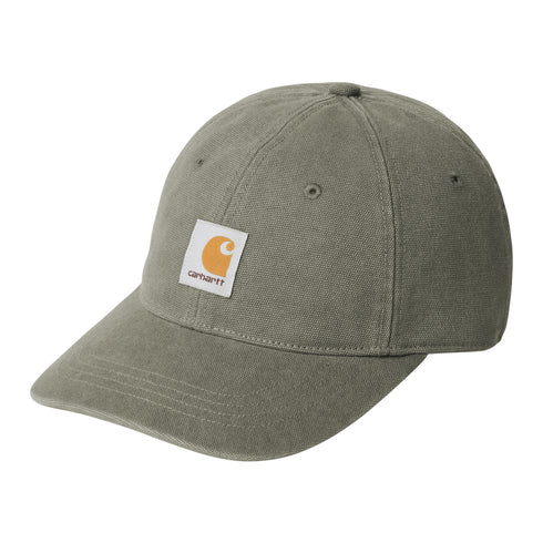 Carhartt WIP Canvas Cap - Leaf Stone Washed - Streetart.fr