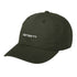 Carhartt WIP Canvas Script Cap - Opuntia / White - Streetart.fr