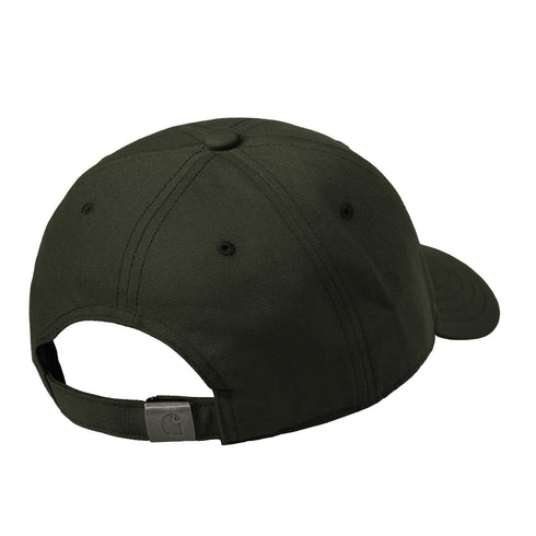 Carhartt WIP Canvas Script Cap - Opuntia / White - Streetart.fr