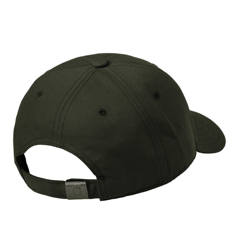 Carhartt WIP Canvas Script Cap - Opuntia / White - Streetart.fr