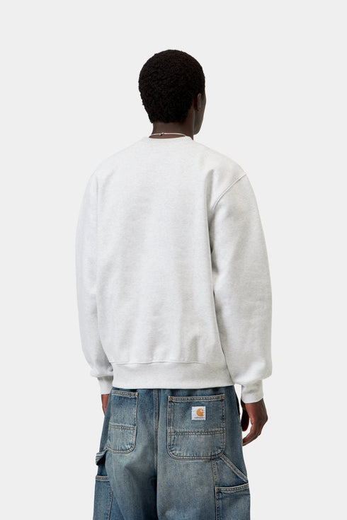 Carhartt Wip Carhartt Sweat - Ash Heather / Graphite - I030546_3Z5_XX