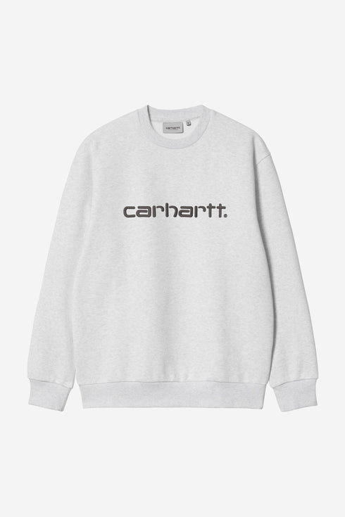 Carhartt Wip Carhartt Sweat - Ash Heather / Graphite - I030546_3Z5_XX