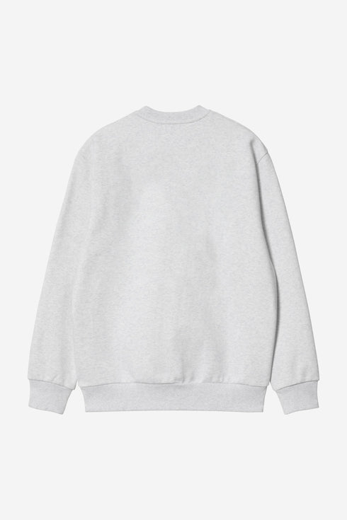 Carhartt Wip Carhartt Sweat - Ash Heather / Graphite - I030546_3Z5_XX