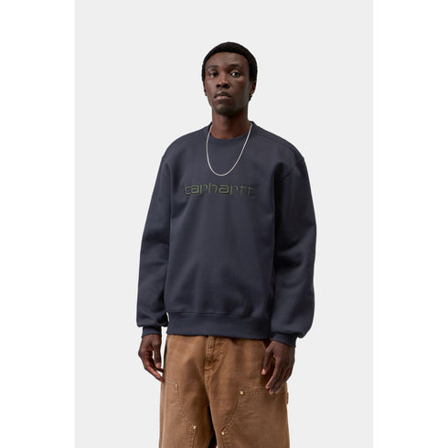 Carhartt Wip Carhartt Sweat - Dark Navy / Dark Scarab - I030546_3Z0_XX