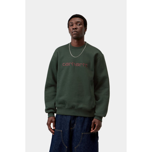 Carhartt Wip Carhartt Sweat - Dark Scarab / Palisander - I030546_3YZ_XX