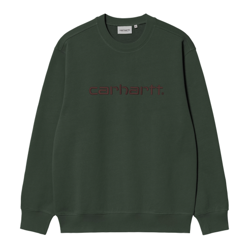 Carhartt Wip Carhartt Sweat - Dark Scarab / Palisander - I030546_3YZ_XX