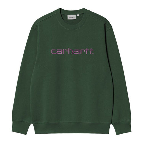 Carhartt Wip Carhartt Sweatshirt - Sycamore Tree / Phlox - Streetart.fr