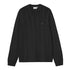 Carhartt WIP Carter Sweat - Black Garment Dyed - Streetart.fr